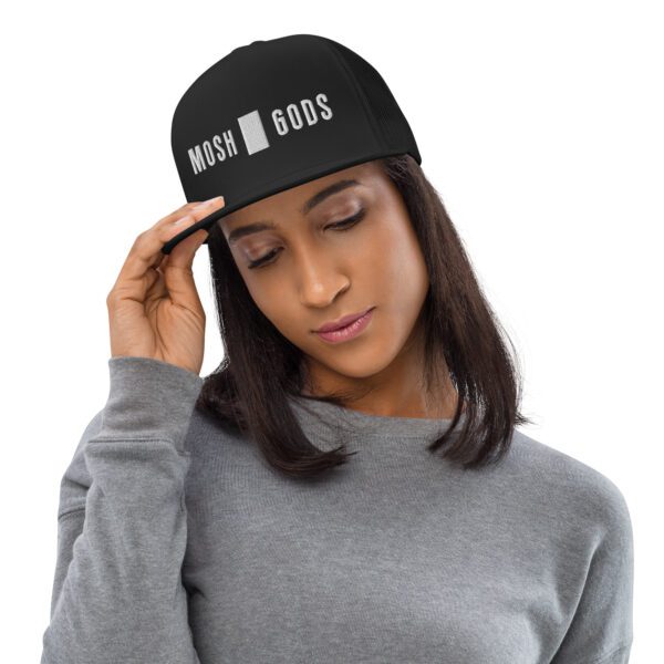 MOSH GODS - TRUCKER CAP - WHITE STITCHED LOGO - Image 34