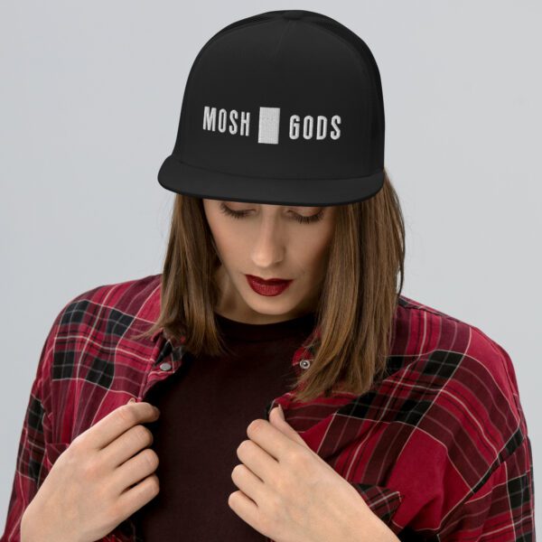 MOSH GODS - TRUCKER CAP - WHITE STITCHED LOGO - Image 35