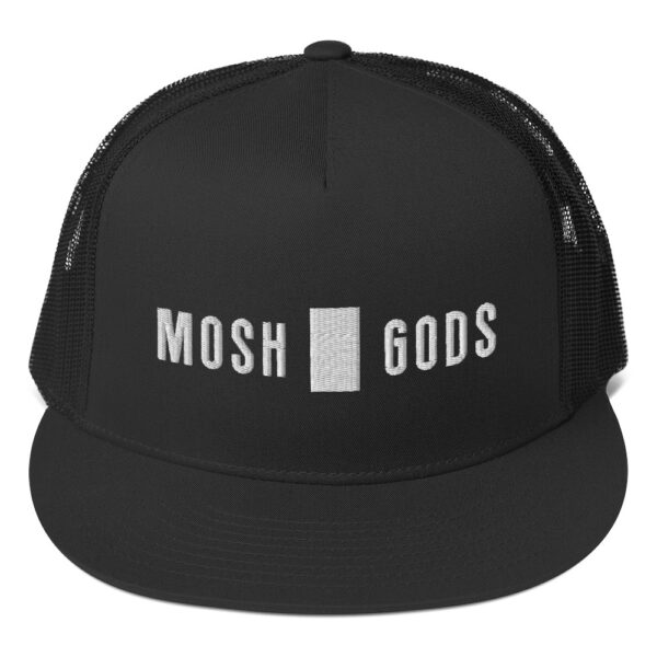 MOSH GODS - TRUCKER CAP - WHITE STITCHED LOGO - Image 39