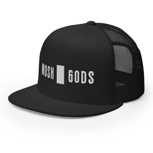 MOSH GODS - TRUCKER CAP - WHITE STITCHED LOGO - Image 12