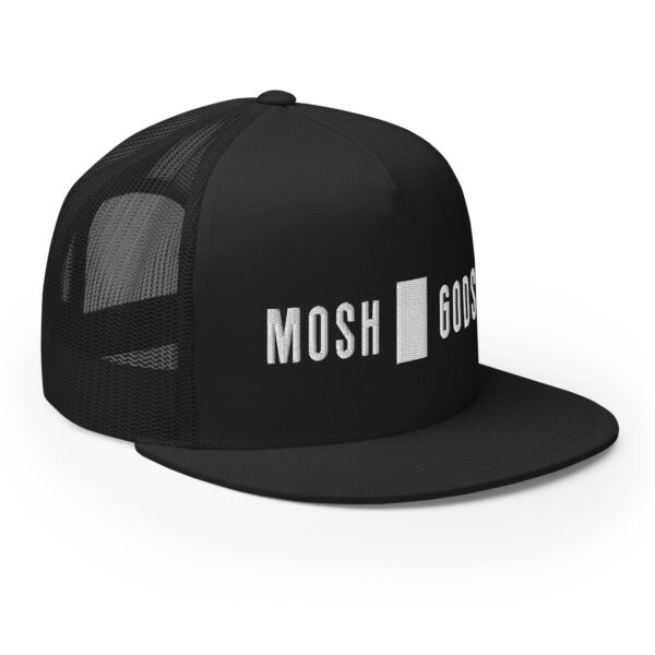 MOSH GODS - TRUCKER CAP - WHITE STITCHED LOGO - Image 11