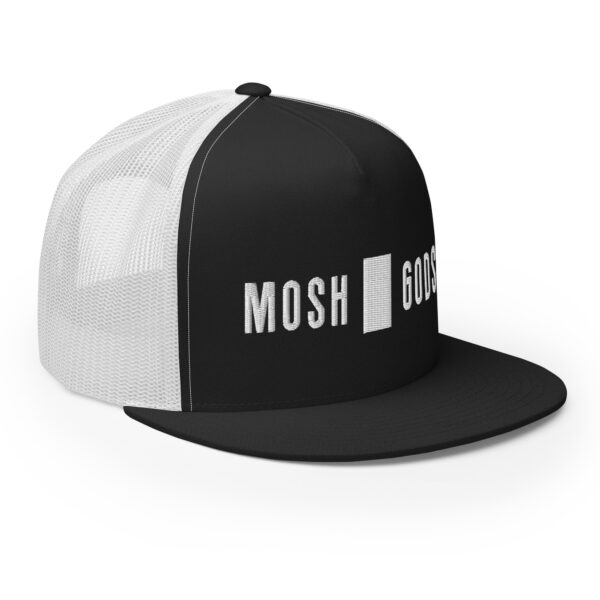 MOSH GODS - TRUCKER CAP - WHITE STITCHED LOGO - Image 6