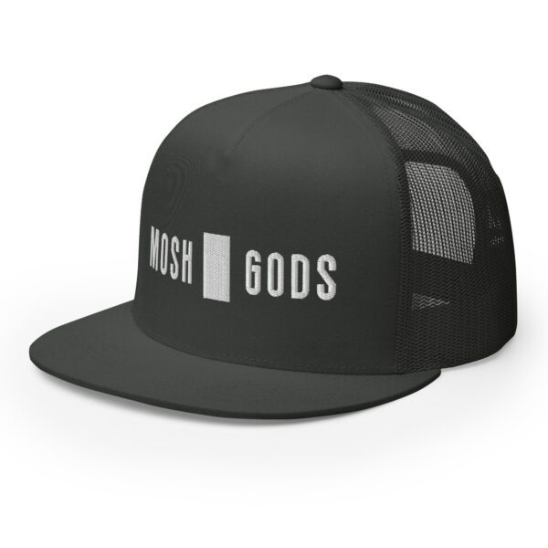 MOSH GODS - TRUCKER CAP - WHITE STITCHED LOGO - Image 27
