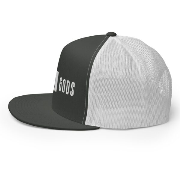 MOSH GODS - TRUCKER CAP - WHITE STITCHED LOGO - Image 29