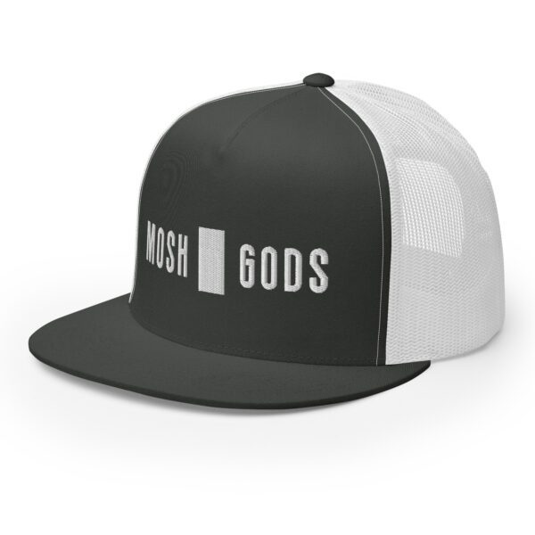 MOSH GODS - TRUCKER CAP - WHITE STITCHED LOGO - Image 32