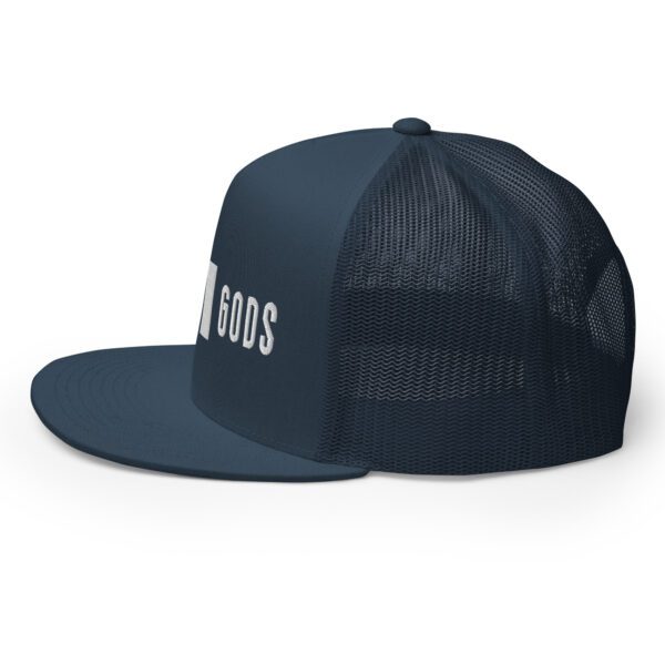 MOSH GODS - TRUCKER CAP - WHITE STITCHED LOGO - Image 14