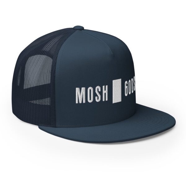 MOSH GODS - TRUCKER CAP - WHITE STITCHED LOGO - Image 16