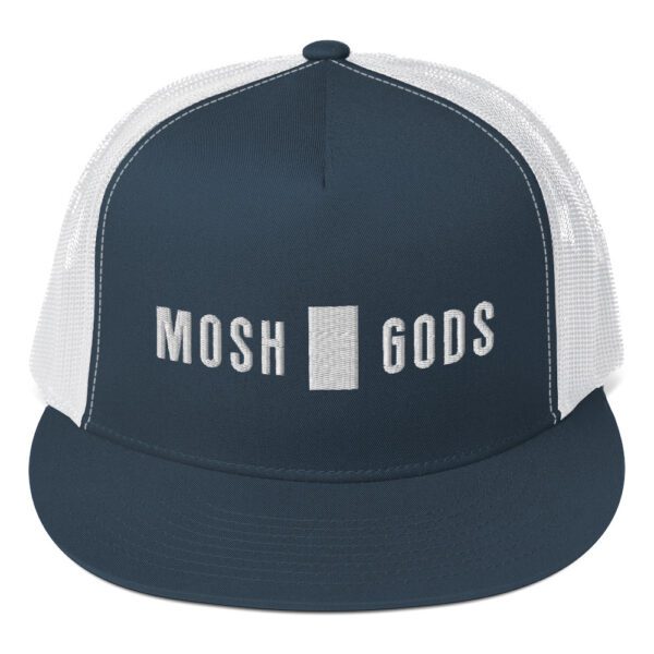 MOSH GODS - TRUCKER CAP - WHITE STITCHED LOGO - Image 41