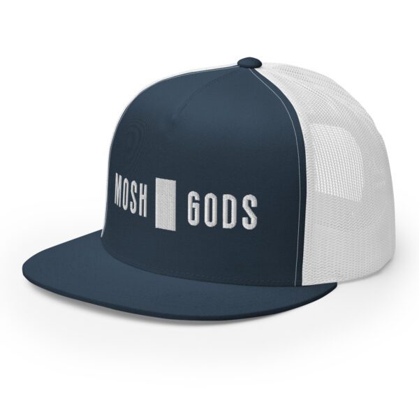 MOSH GODS - TRUCKER CAP - WHITE STITCHED LOGO - Image 22