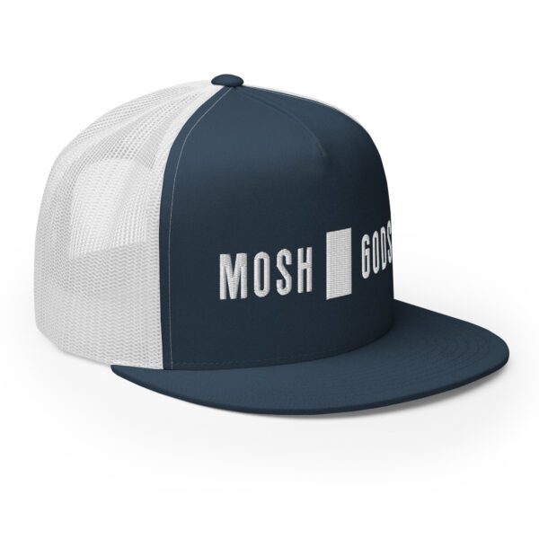 MOSH GODS - TRUCKER CAP - WHITE STITCHED LOGO - Image 21