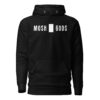MOSH GODS - UNISEX HOODIE - WHITE LOGO