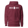 MOSH GODS - UNISEX HOODIE - WHITE LOGO - Image 9