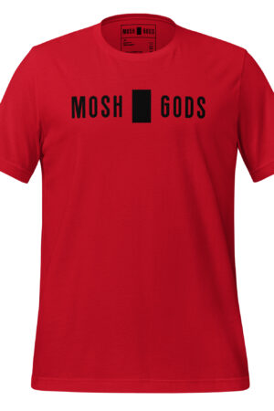 MOSH GODS - UNISEX T-SHIRT - BLACK LOGO