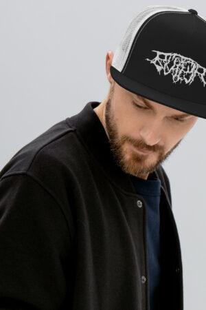 BUTT3R - TRUCKER CAP - WHITE STITCHED LOGO