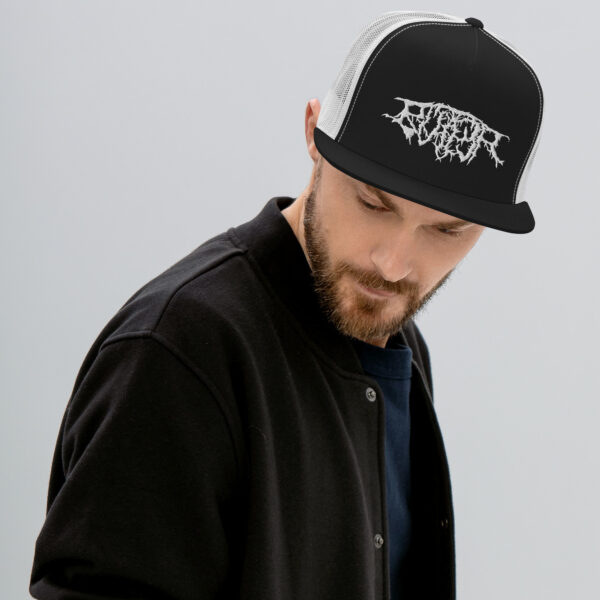 BUTT3R - TRUCKER CAP - WHITE STITCHED LOGO