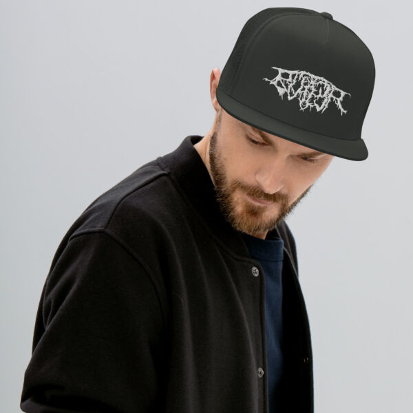 BUTT3R - TRUCKER CAP - WHITE STITCHED LOGO - Image 5