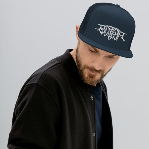 BUTT3R - TRUCKER CAP - WHITE STITCHED LOGO - Image 3