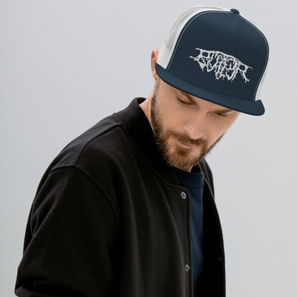 BUTT3R - TRUCKER CAP - WHITE STITCHED LOGO - Image 4